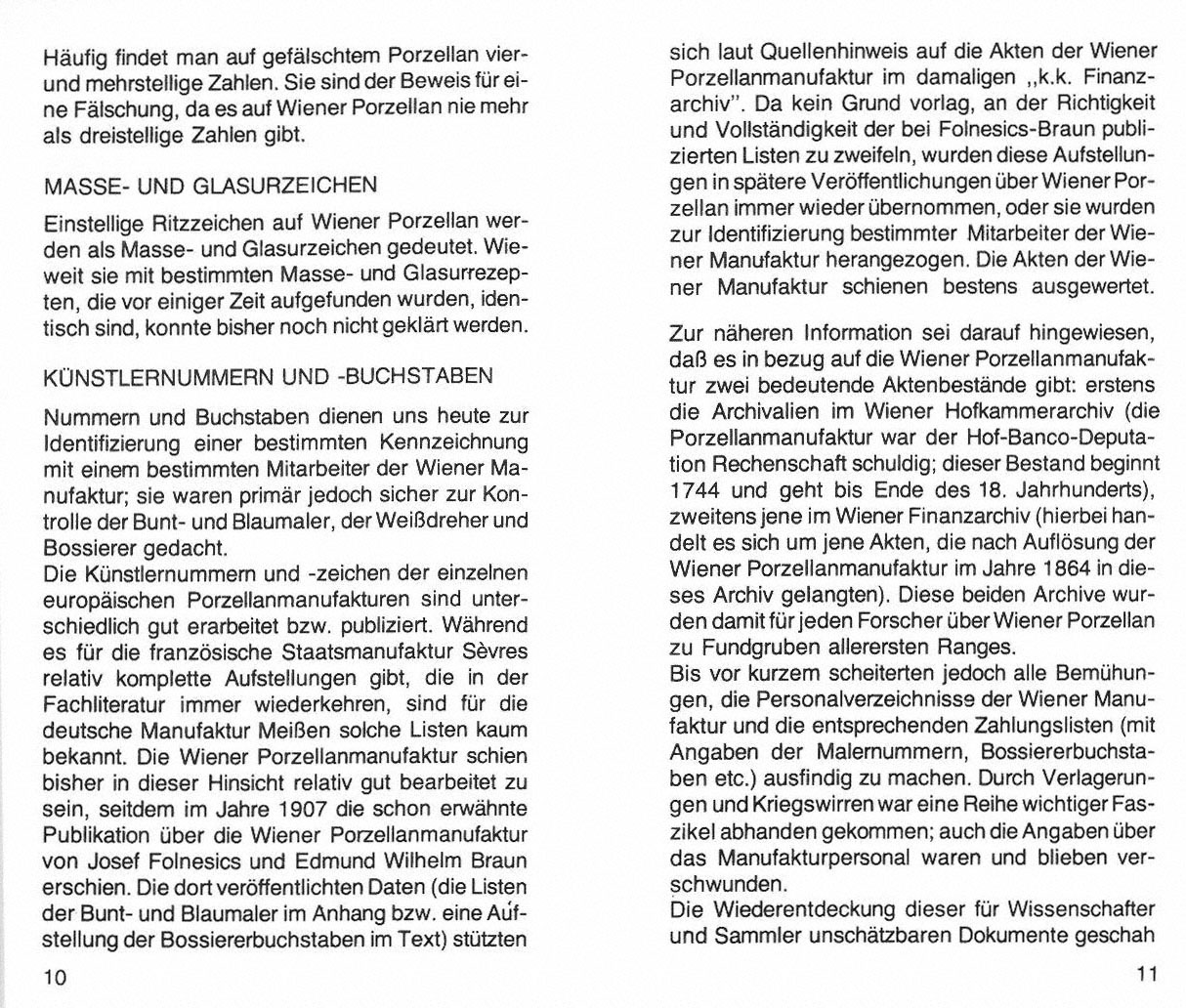 Markenlexikon 4 Wiener Porzellan
